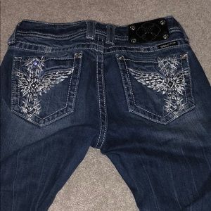 Blue Miss Me Jeans
